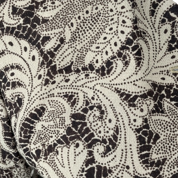 Jones New York Floral Blazer, Brown, Taupe, 4 - Picture 6 of 9